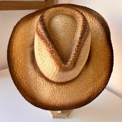 Sombrero Natural & Marron (ER4043)