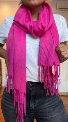 Bufandón Cashmere - Fucsia (ER6826) en internet