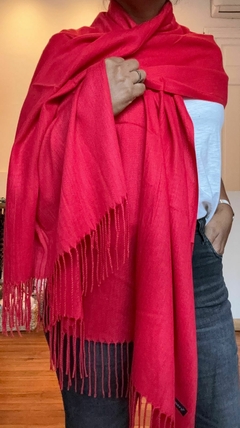 Bufandón Cashmere - Rojo (ER6831)