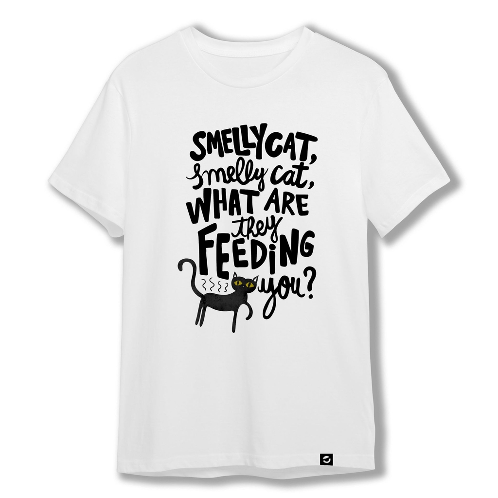 Camiseta smelly cat shop