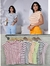 Blusa manga reta listras - opções de cores - comprar online