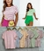 Blusa manga listras - opções de cores na internet