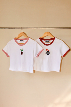 Baby tees Floreros