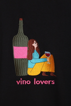 Polerón Vino Lovers - comprar online