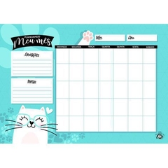 Planner Mensal - Miau