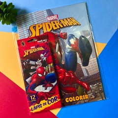 Kit Colorir Homem Aranha - comprar online