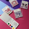 Mini Livro Pintura Aquarela Cards 12 Folhas - SANRIO