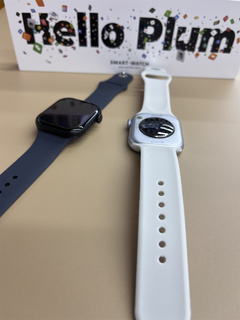 Imagem do HELLO PLUM SÉRIE 10 46MM 1:1 MAÇA TELA AMOLED HD 4GB DE MEMÓRIA NFC WATCH OS 10 + 05 BRINDES