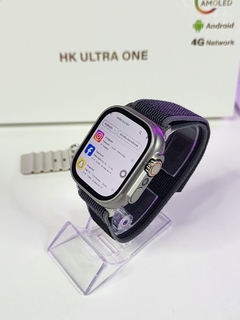 IWO HK ULTRA ONE 4G CHIP WIFI NFC Tela Amoled HD Android Play Store Câmera 32Gb Memória GPS Integrado + 04 BRINDES - loja online