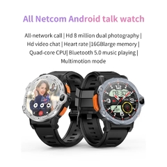 Smartwatch PG999 51mm 4G CHIP WIFI NFC Câmera Dupla Frontal e Lateral Tela HD Android Play Store 16/64Gb Memória GPS INTEGRADO + 02 BRINDES - comprar online