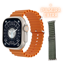 IWO WATCH ULTRA 9 (U9 ULTRA) 49mm Tela 2.2" NFC + BRINDES - AndersonCell Oficial