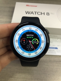 Smartwatch W28 PRO REDONDO (Round) NFC 45mm TELA INFINITA HD + BRINDE - loja online