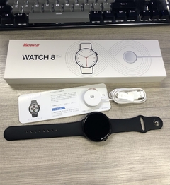 Smartwatch W28 PRO REDONDO (Round) NFC 45mm TELA INFINITA HD + BRINDE na internet