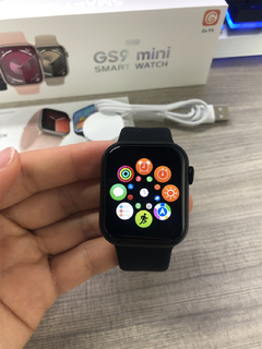 IWO GS9 MINI SÉRIE 9 41MM NFC, WATCH OS 10, ILHA DINÂMICA, DOUBLE TOQUE, CHATGPT, TELA HD + BRINDES - AndersonCell Oficial