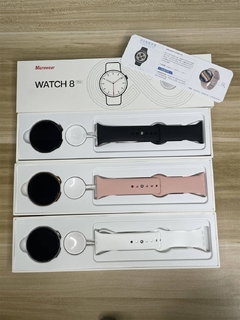 Smartwatch W28 PRO REDONDO (Round) NFC 45mm TELA INFINITA HD + BRINDE - loja online