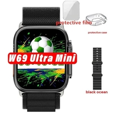 IWO W69 ULTRA Mini 45mm Tela 1.95" NFC BÚSSOLA GPS Tracking + BRINDES - loja online