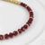 Tiara bolinhas e cristais com anéis de strass - Vermelho na internet