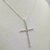 Colar crucifixo cravejado - comprar online