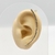 Ear cuff longo cravejado + brinco