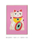 Quadro Decorativo Gato Lucky - comprar online