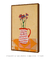 Quadro Decorativo Jarro com Flores Vermelhas - Coor - Arte em Poster