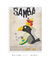 Quadro Decorativo Samba kids - loja online