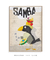 Quadro Decorativo Samba kids na internet