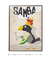 Quadro Decorativo Samba kids - Coor - Arte em Poster
