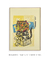 Quadro Decorativo Tigre Sentado - Coor - Arte em Poster