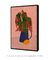 Quadro Decorativo Vaso Preto Listrado - Coor - Arte em Poster