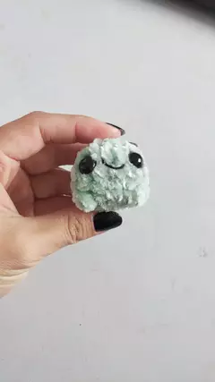 Chaveiro Amigurumi Sapinho na internet