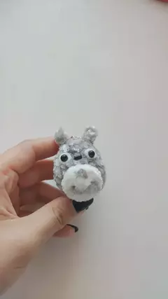 Chaveiro Amigurumi Totoro Peluciado