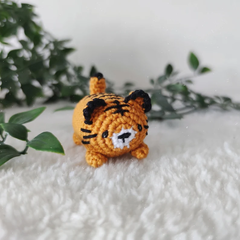 Chaveiro Amigurumi Tigre Potato