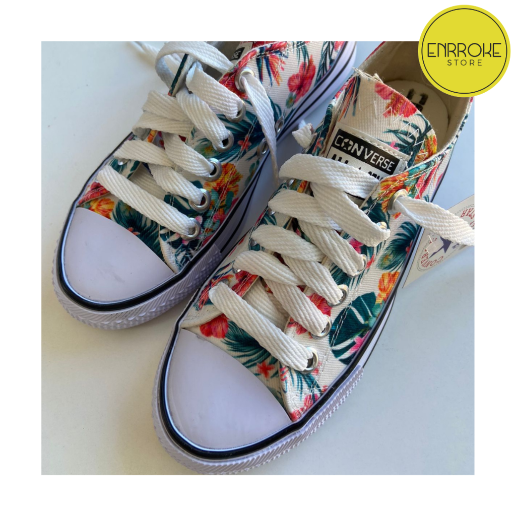 Zapatillas floreadas hombre hot sale