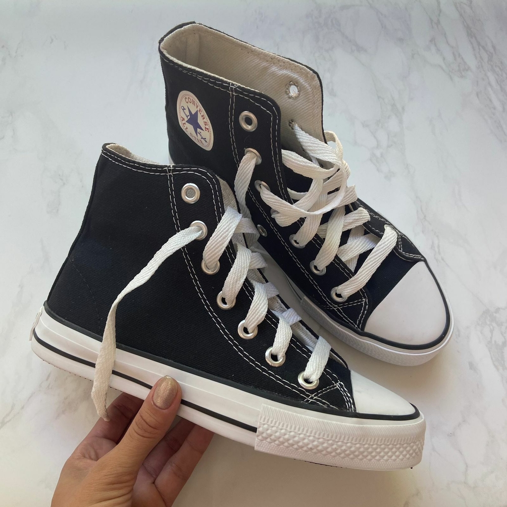 Botitas Negras replica Converse - Enrroke Store