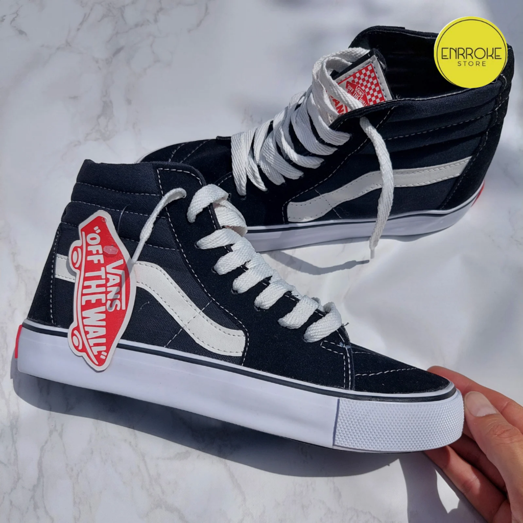 Botitas replica Negras Vans Comprar en Enrroke Store