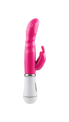 Vibrador Rabbit 8 Vibrações Rosa. Ref. 05819 - Momentu´s lingeries