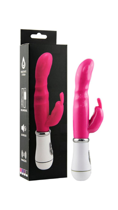 Imagem do Vibrador Rabbit 8 Vibrações USB - Rosa. Ref 07657