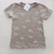 REMERA NIÑA FULL PRINT TORTUGAS BEIGE