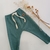 LEGGING BEBÉ VERDE PETROLEO - comprar online