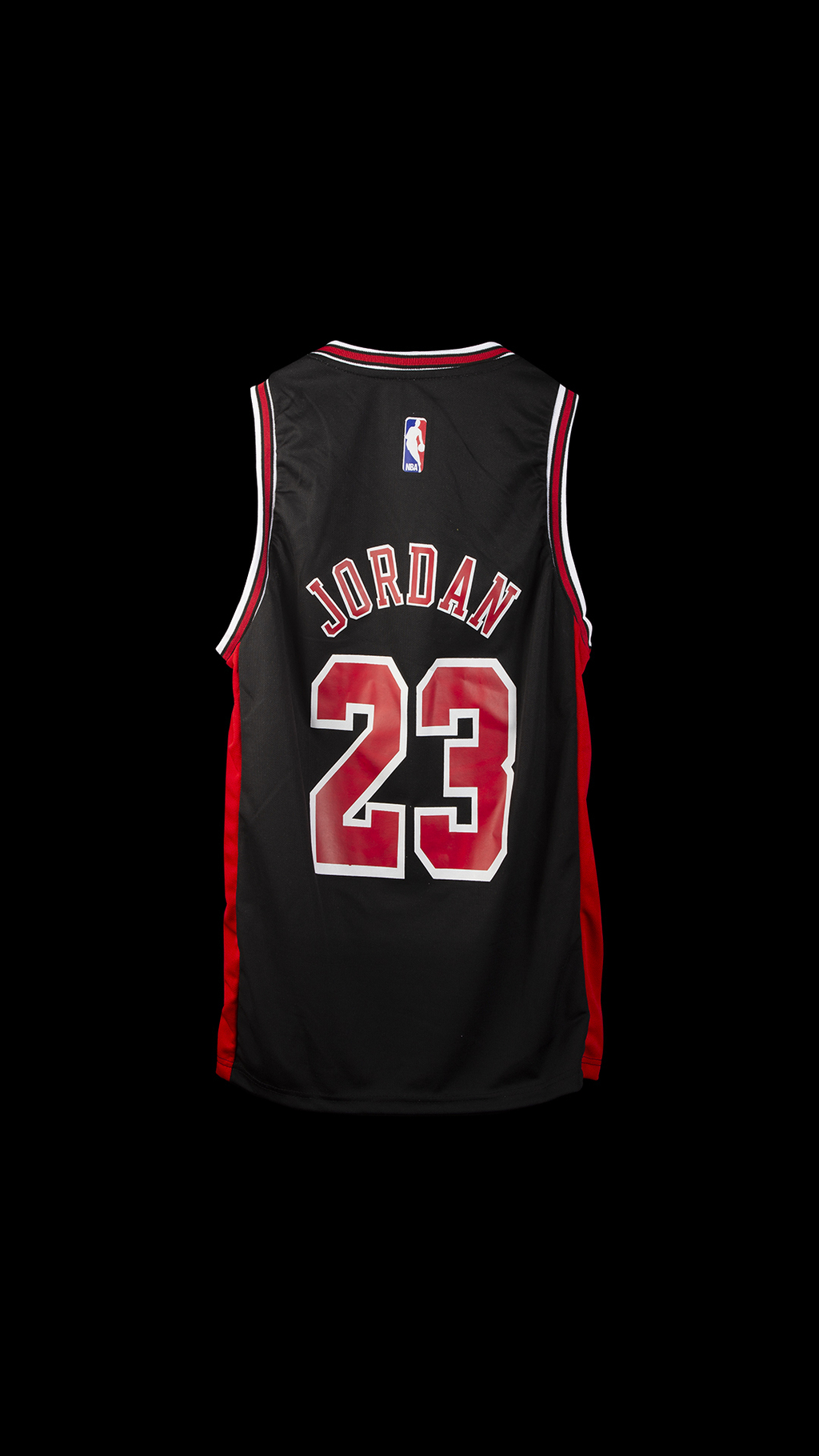 Camiseta Chicago Bulls (23) Jordan Negra - TUSNICKERS