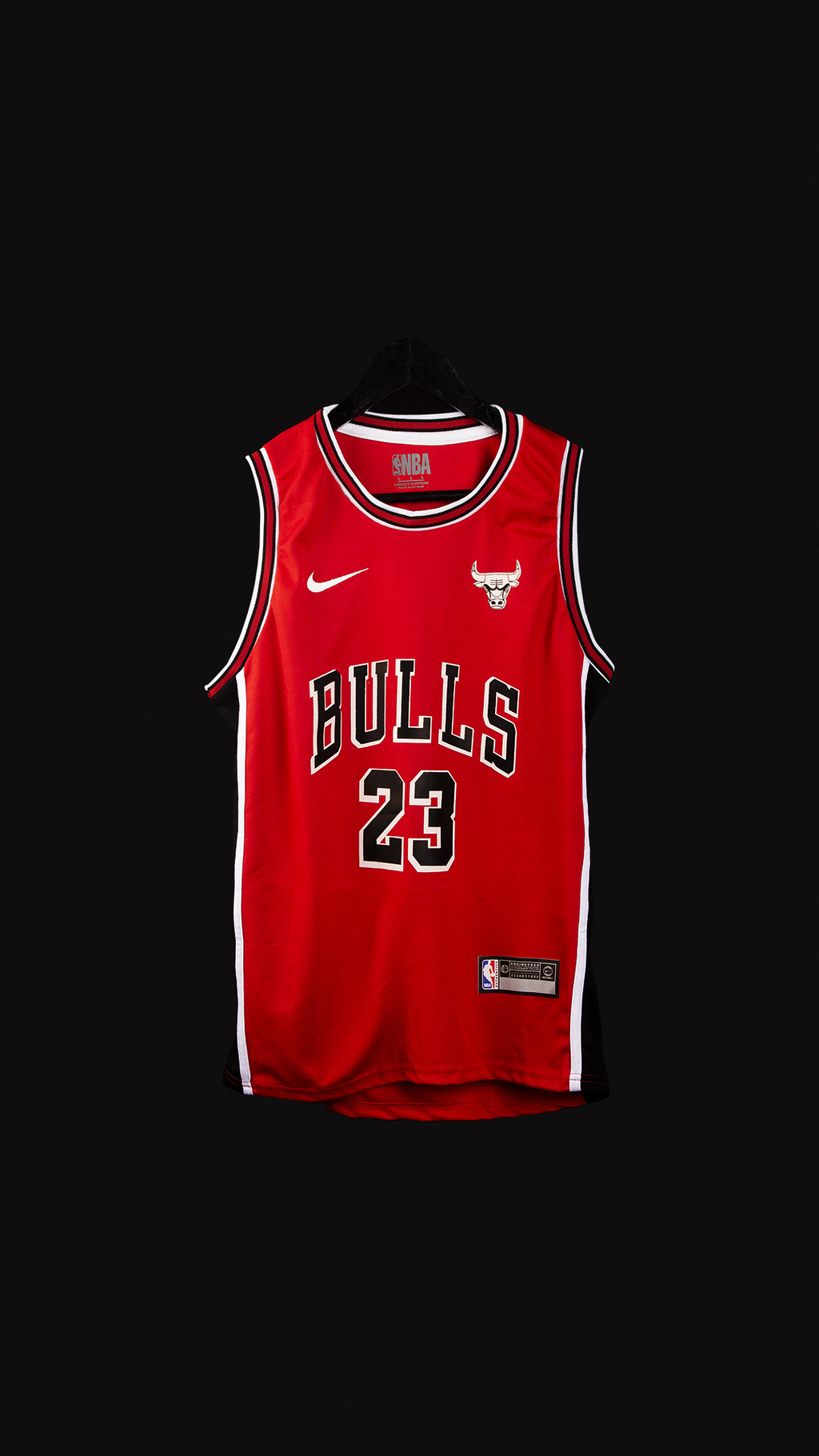 CAMISETA CHICAGO BULLS (23) JORDAN ROJA - TUSNICKERS