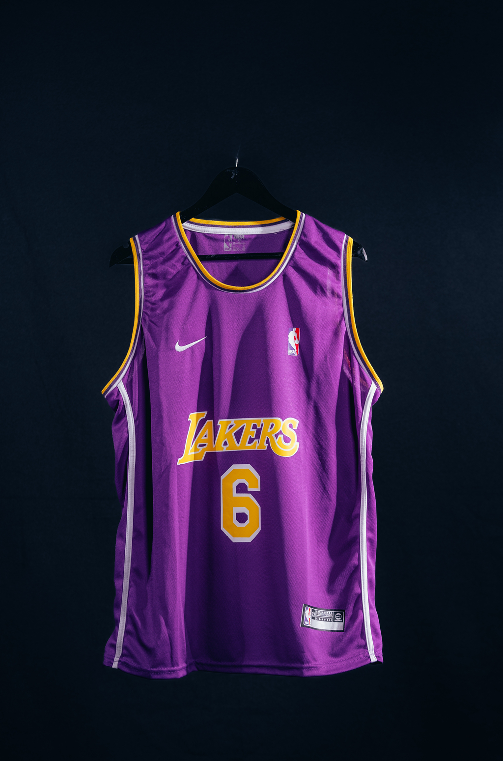 Camiseta Lakers Violeta (6) James