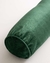 Almofada Rolinho Veludo Verde - comprar online