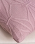 Capa de Almofada Tricot Fuzzy Rosa 45cm - comprar online