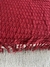 Manta Decorativa Favo de Mel Vermelho 130x180cm - comprar online