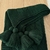 Peseira Decorativa Tricot Luana Verde Musgo Queen 230x60cm - comprar online