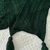 Peseira Decorativa Tricot Luana Verde Musgo Queen 230x60cm - Andréia Carvalho Decoração | Itens Para Sua Casa