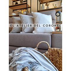 Manta De Lino y algodón - EL ATELIER DEL CORONEL