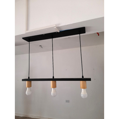 OUTLET Barral colgante 3 luces (PRECIO EN DESCRIPCIÓN)